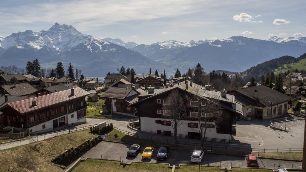 Appartements Dans La Residence Panorama Villars-sur-Ollon Kamer foto